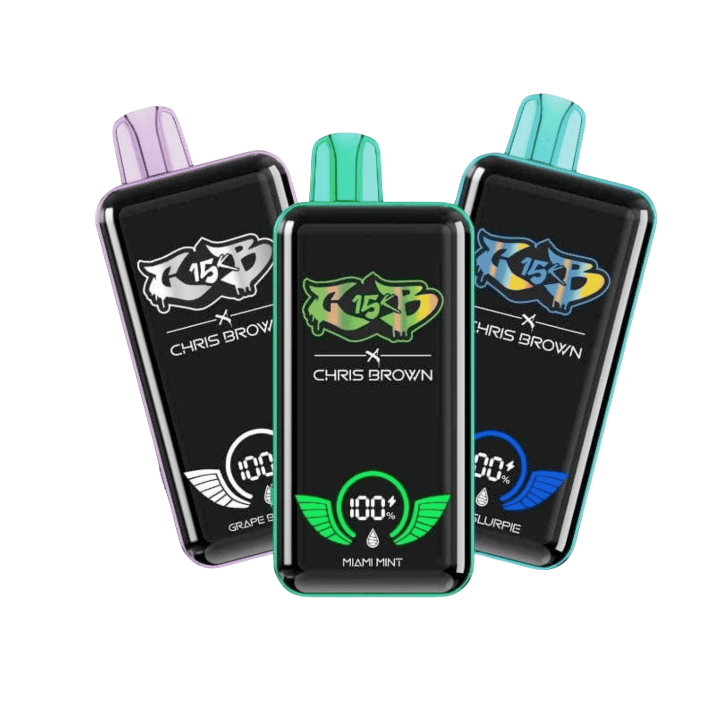 Chris Brown Vape 15000(pack 10-5-1 pz)