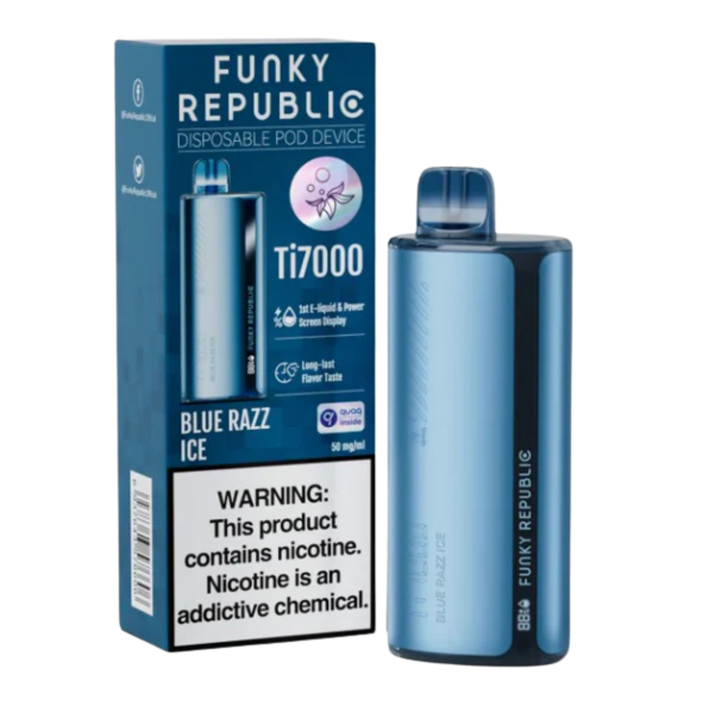 Funky Republic 7000 Puffs (pack 10-5-1pz)
